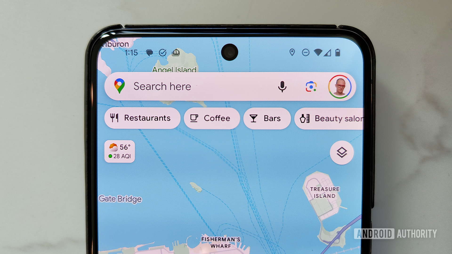 Google Maps Weather Widget