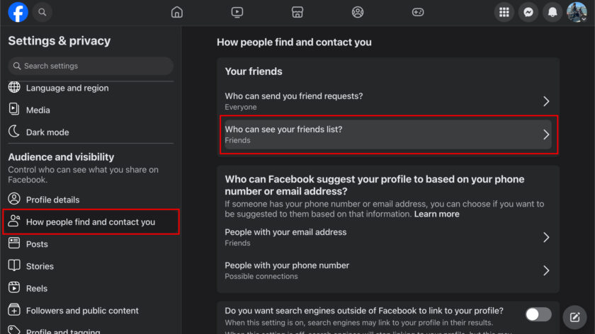 How to hide your friends list on your Facebook profile - Android Authority