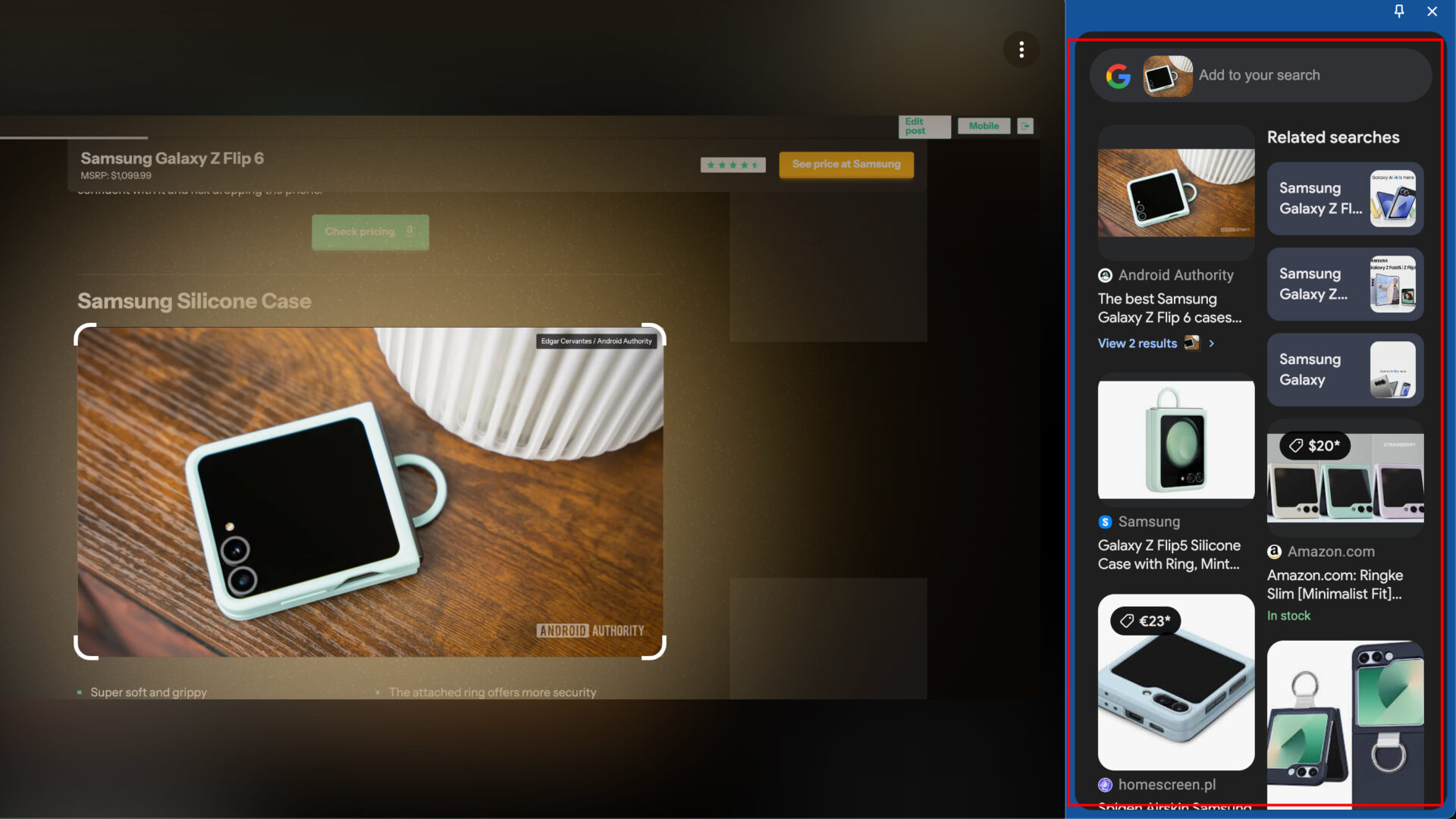 How to restore reverse image search in Chrome - Android Authority