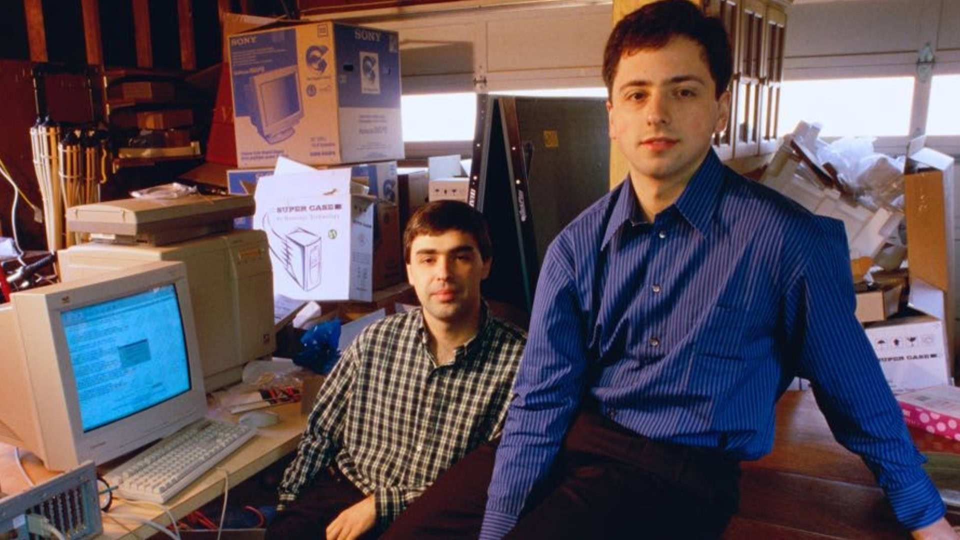 Larry Page and Sergey Brin