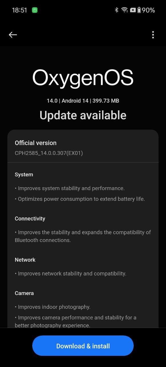 OnePlus 12R First update