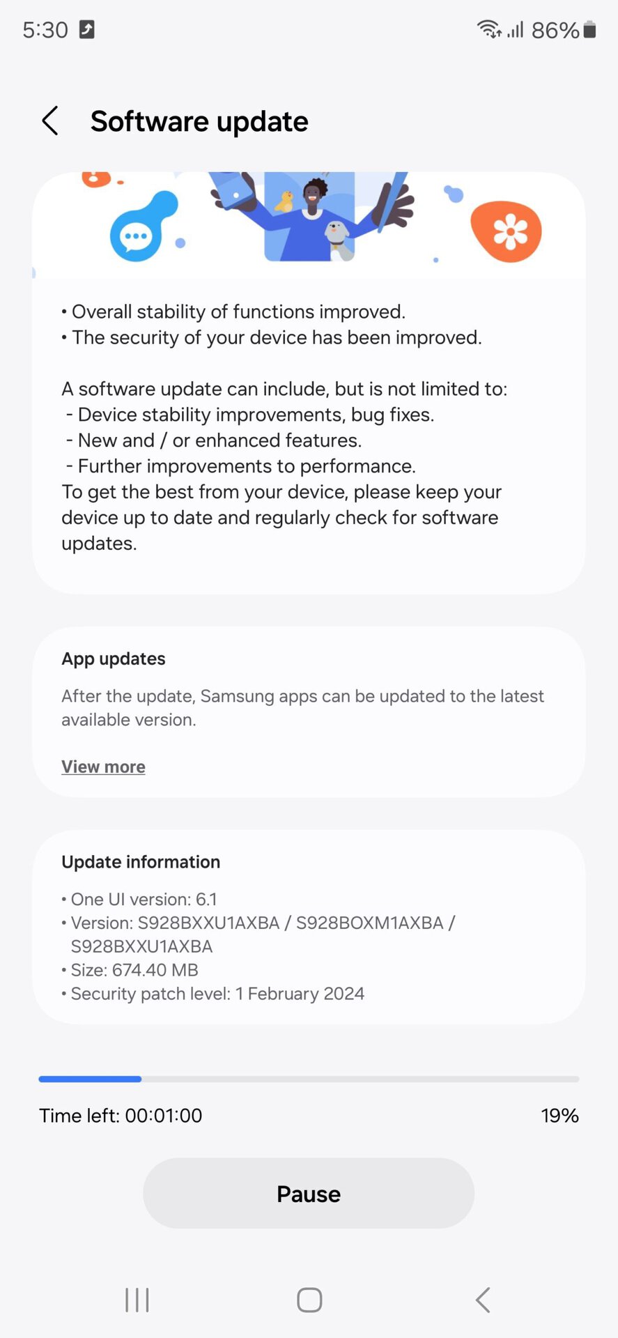Samsung Galaxy S24 Ultra Primera actualización (2)