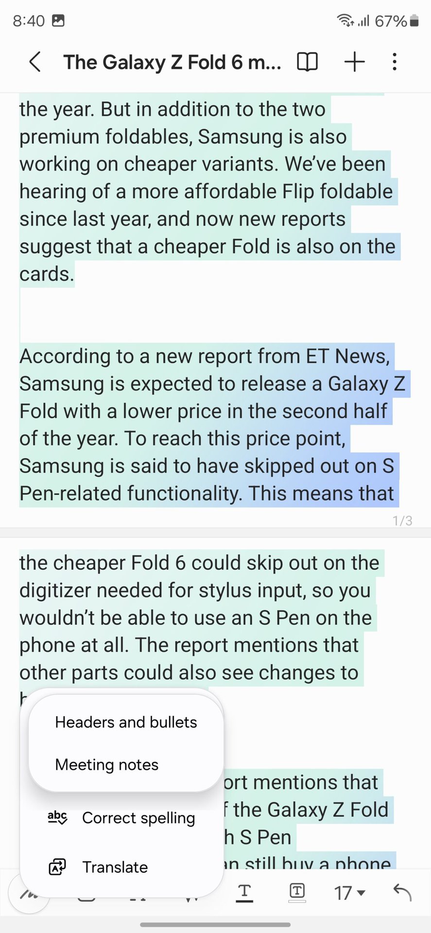 Screenshot 20240202 204046 Samsung Notes