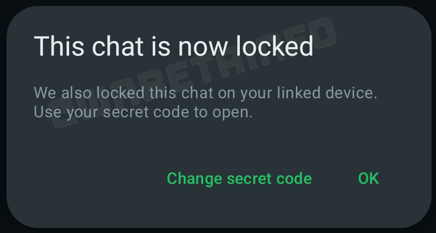 WA CHAT LOCK FEATURE LINKED DEVICES SUPPORT ANDROID