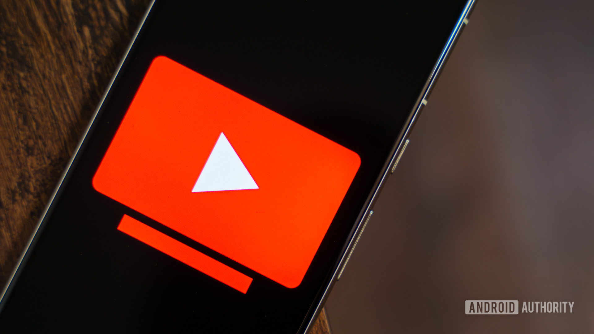 YouTube TV logo on smartphone stock photo (2)