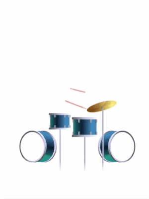 Animación del redoble de tambores del teléfono de Google