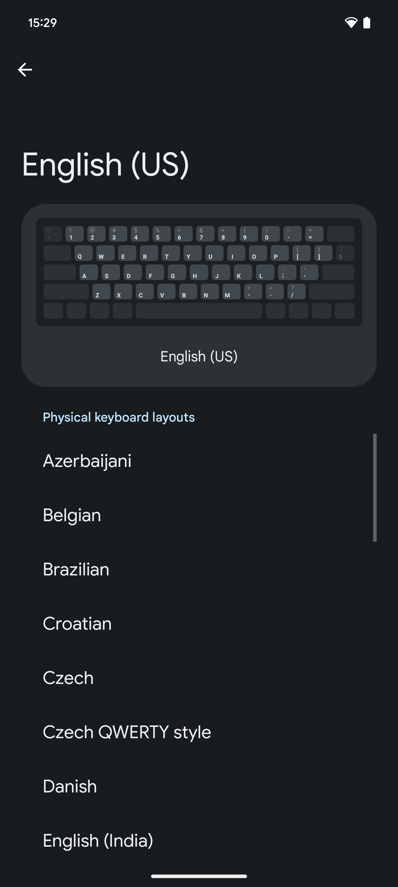 Android 15 DP2 keyboard layout previews 1