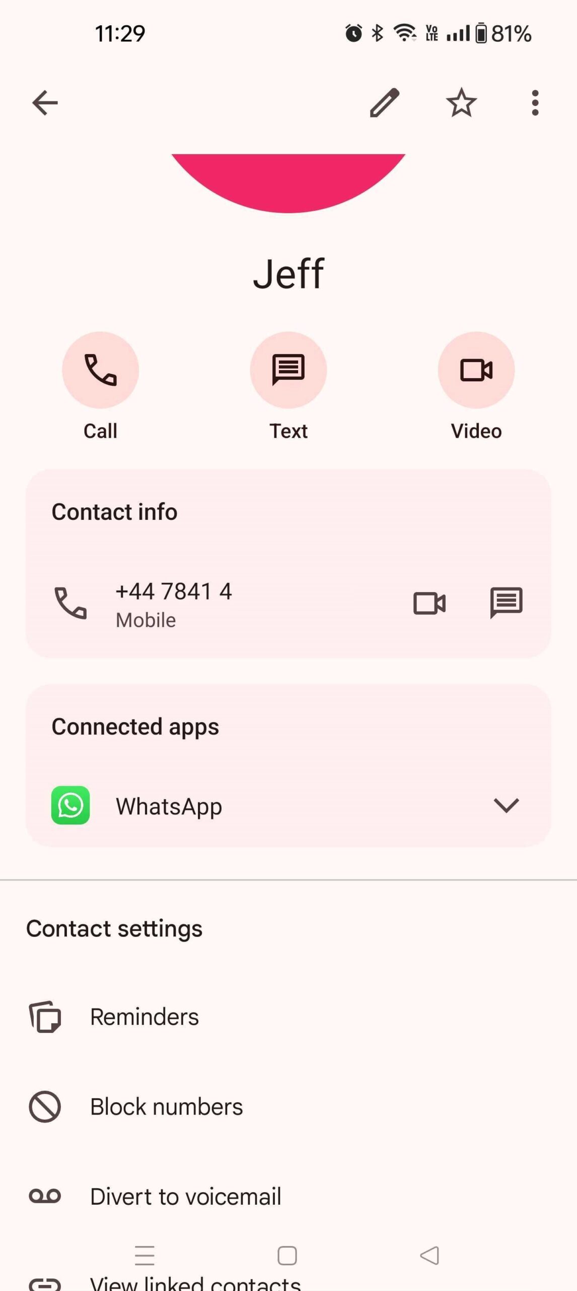 Función de aplicaciones conectadas en Contactos de Google 1