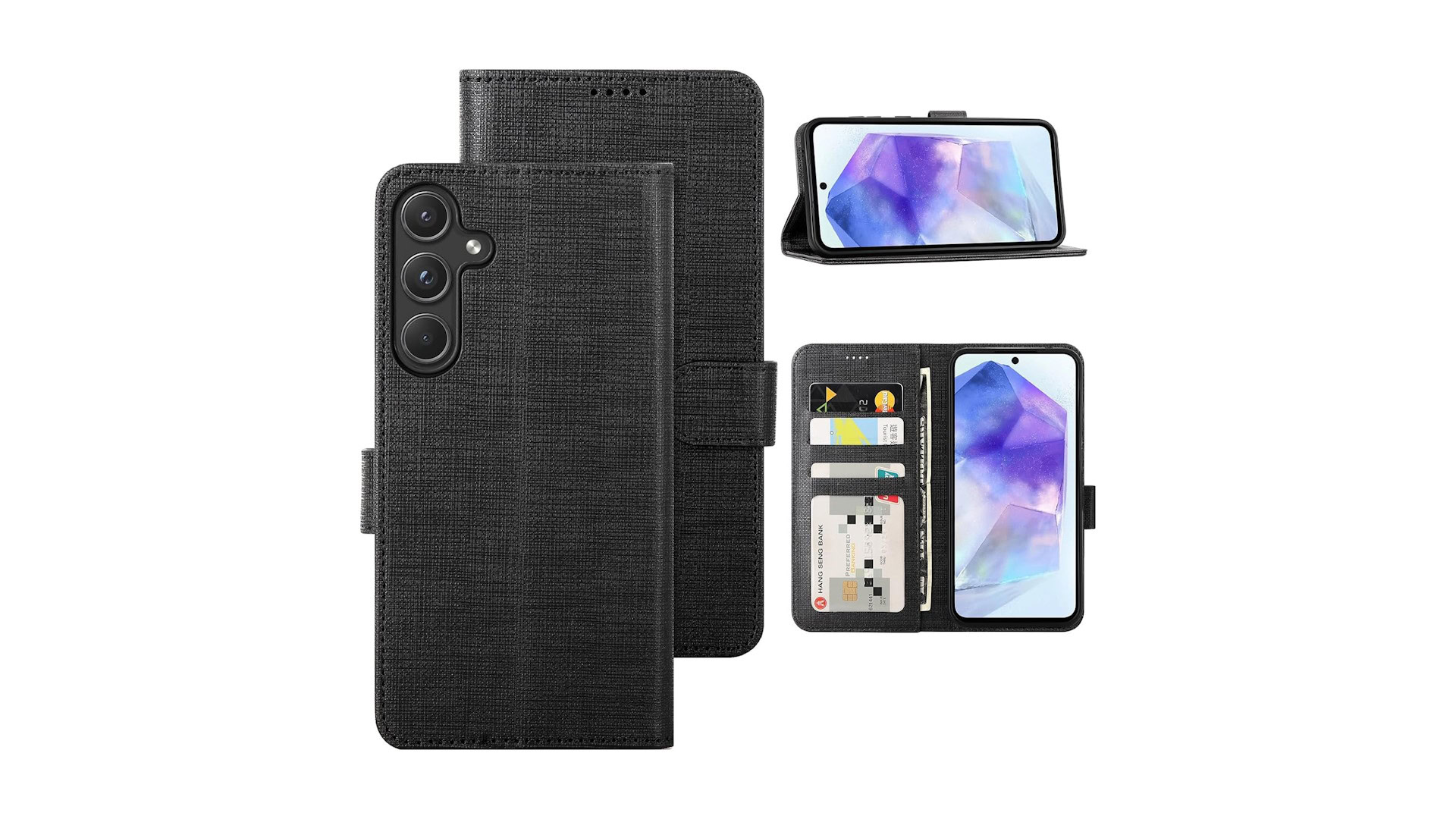 Foluu wallet case galaxy a55 5g