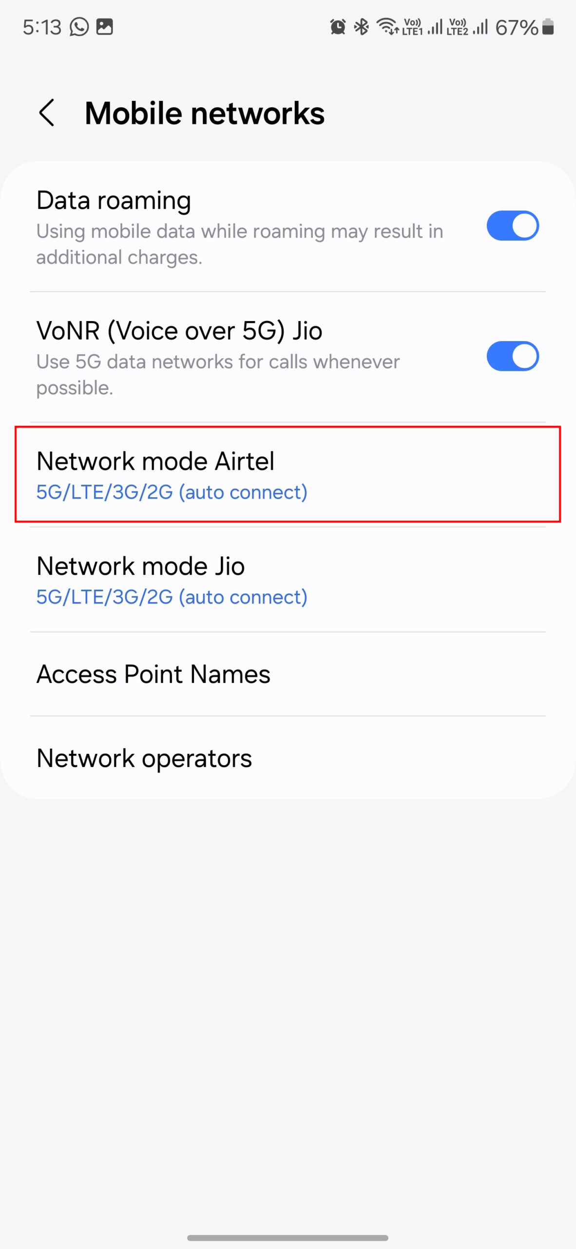 How to activate 4G LTE on Samsung Galaxy S24 Ultra (3)