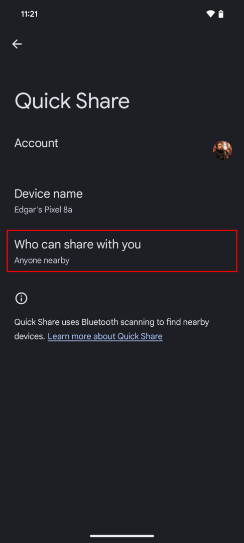 How to AirDrop on Android - Android Authority