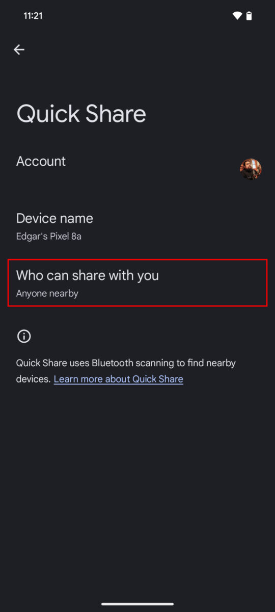 How to AirDrop on Android - Android Authority