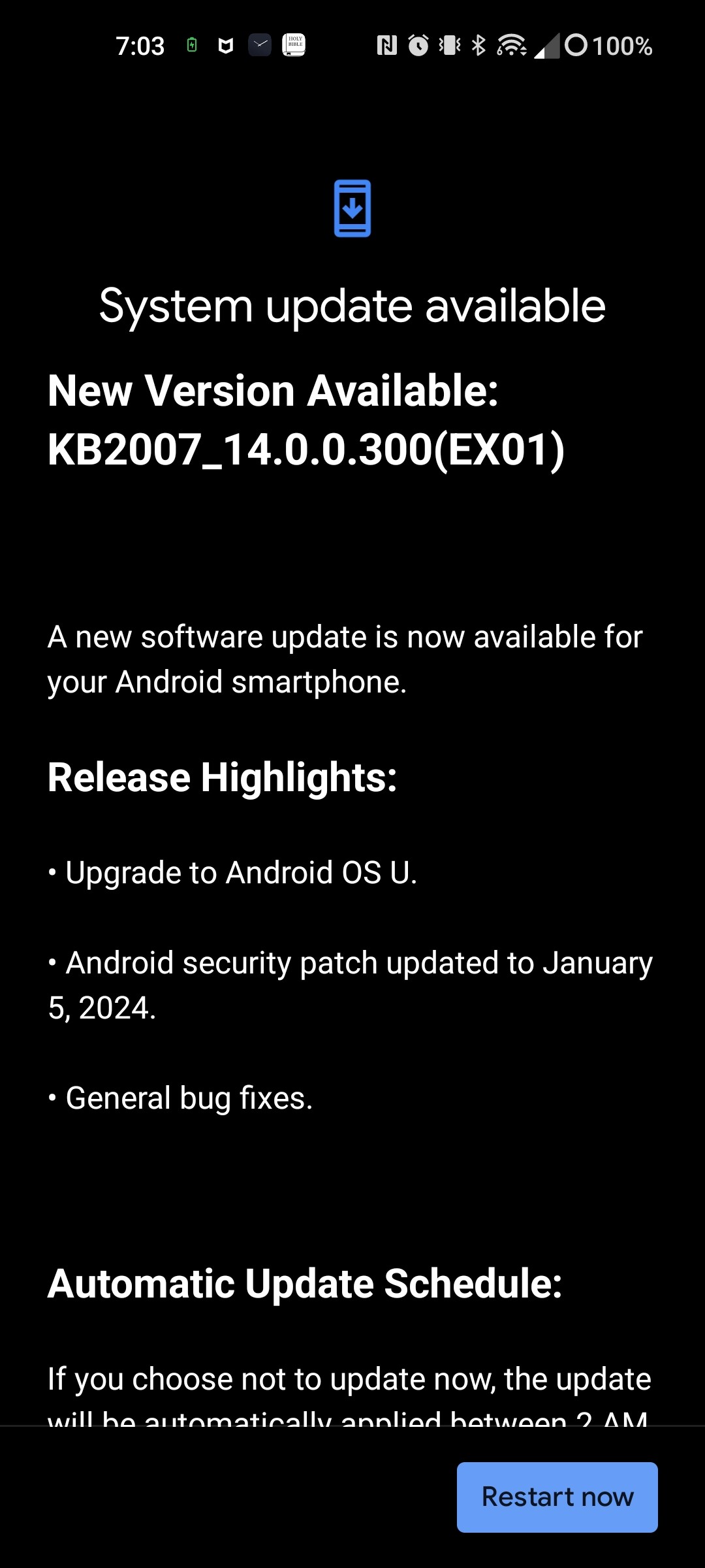 OnePlus 8T T Mobile Android 14 update