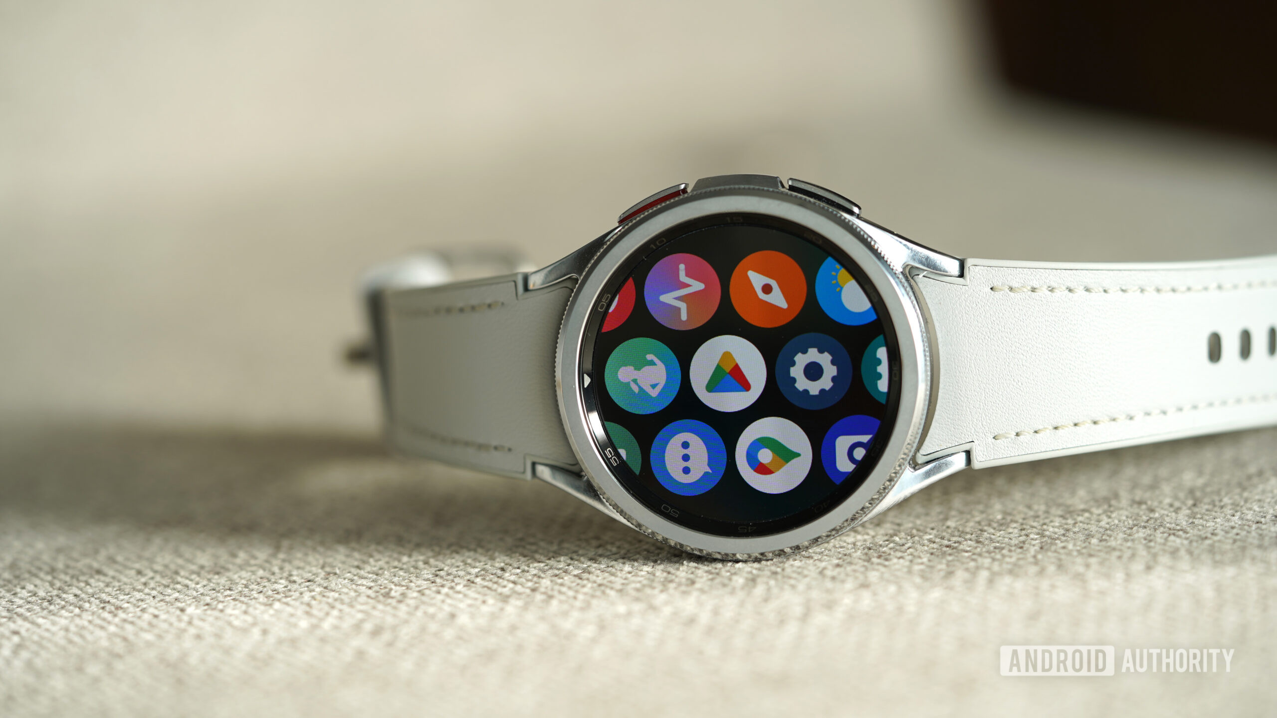 The Sasmung Galaxy Watch 6 Classic is one of the first two devices to have debuted Wear OS 4.
