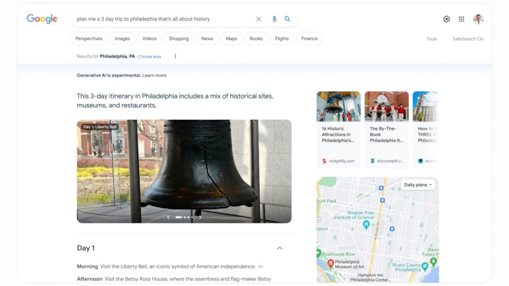 Search Search Google is adding more AI feature to Search, Maps, and Shopping