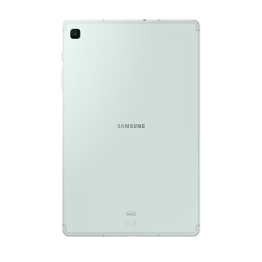 The back of Galaxy Tab S6 Lite 2024 in Mint color