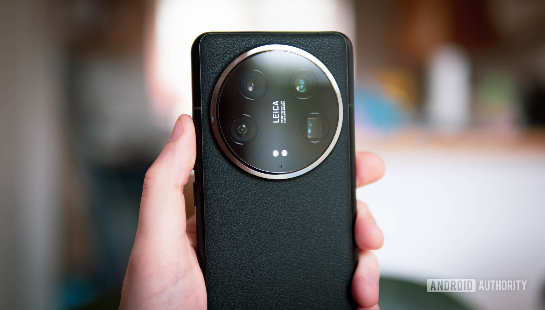 Xiaomi 14 Ultra camera housing indoors