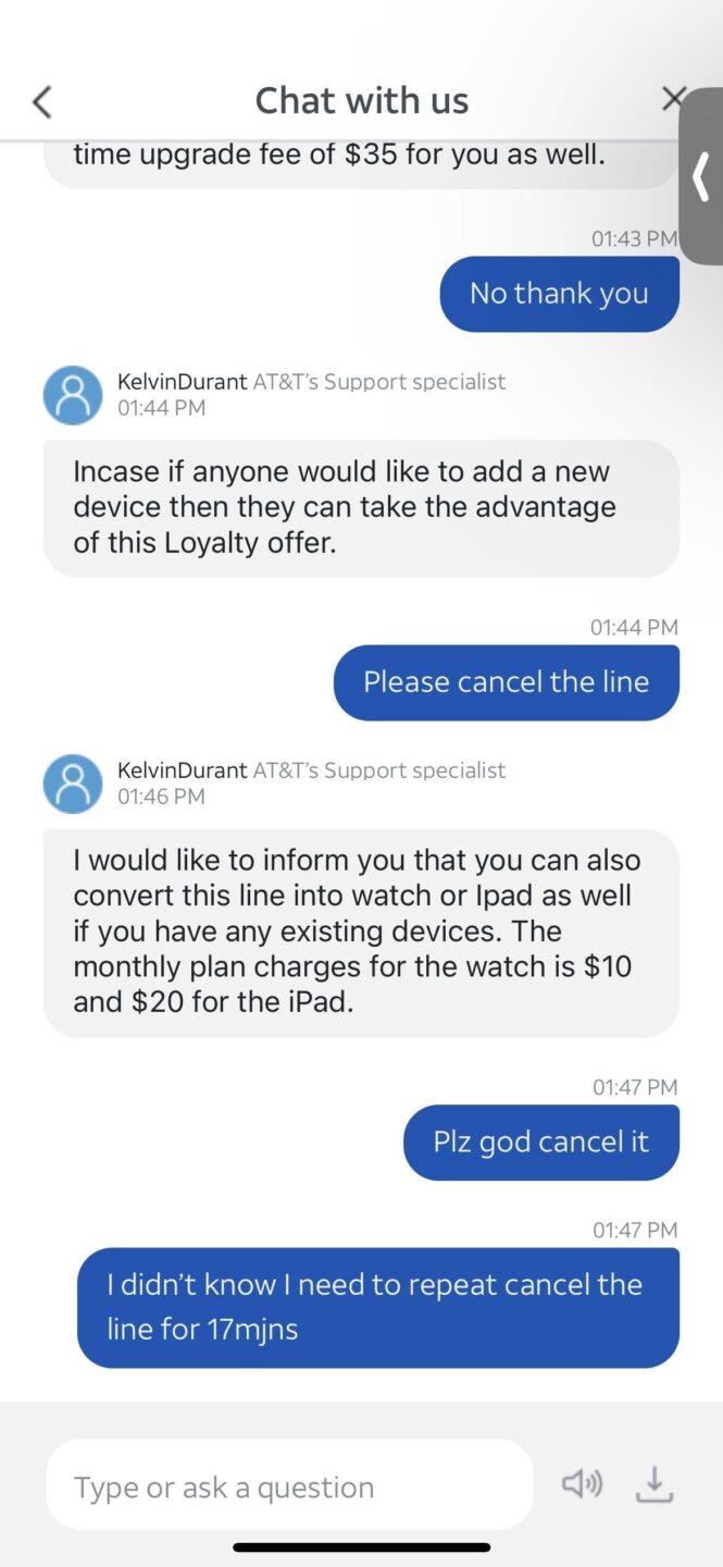 Customer shares hellish experience of canceling an AT&T phone line ...