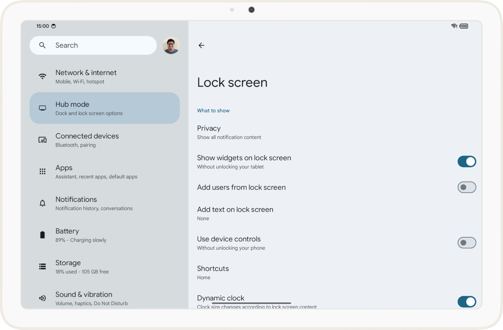 Here's a very early look at lock screen widgets in Android 15