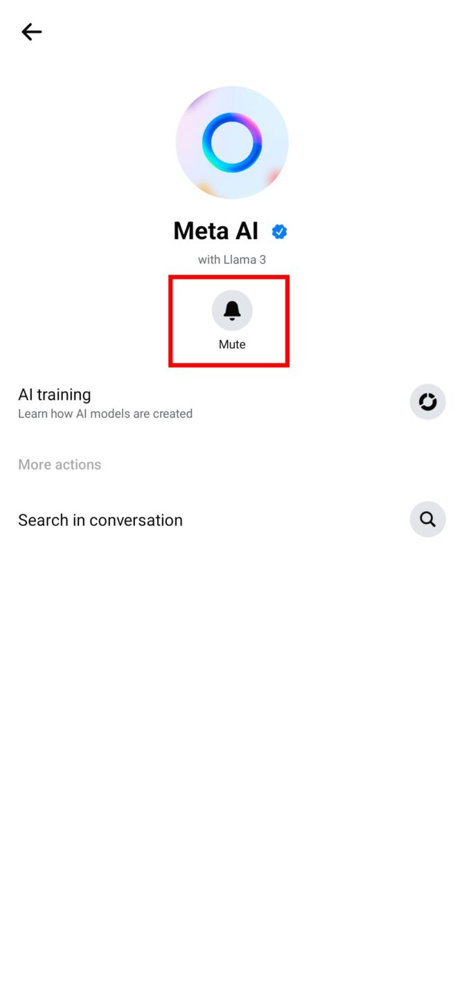 Can you turn off Meta AI on Facebook, Instagram, and WhatsApp