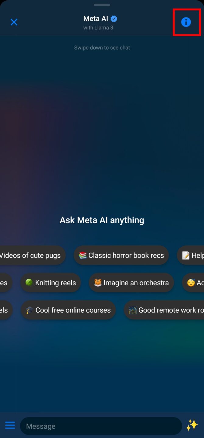 Can you turn off Meta AI on Facebook, Instagram, and WhatsApp