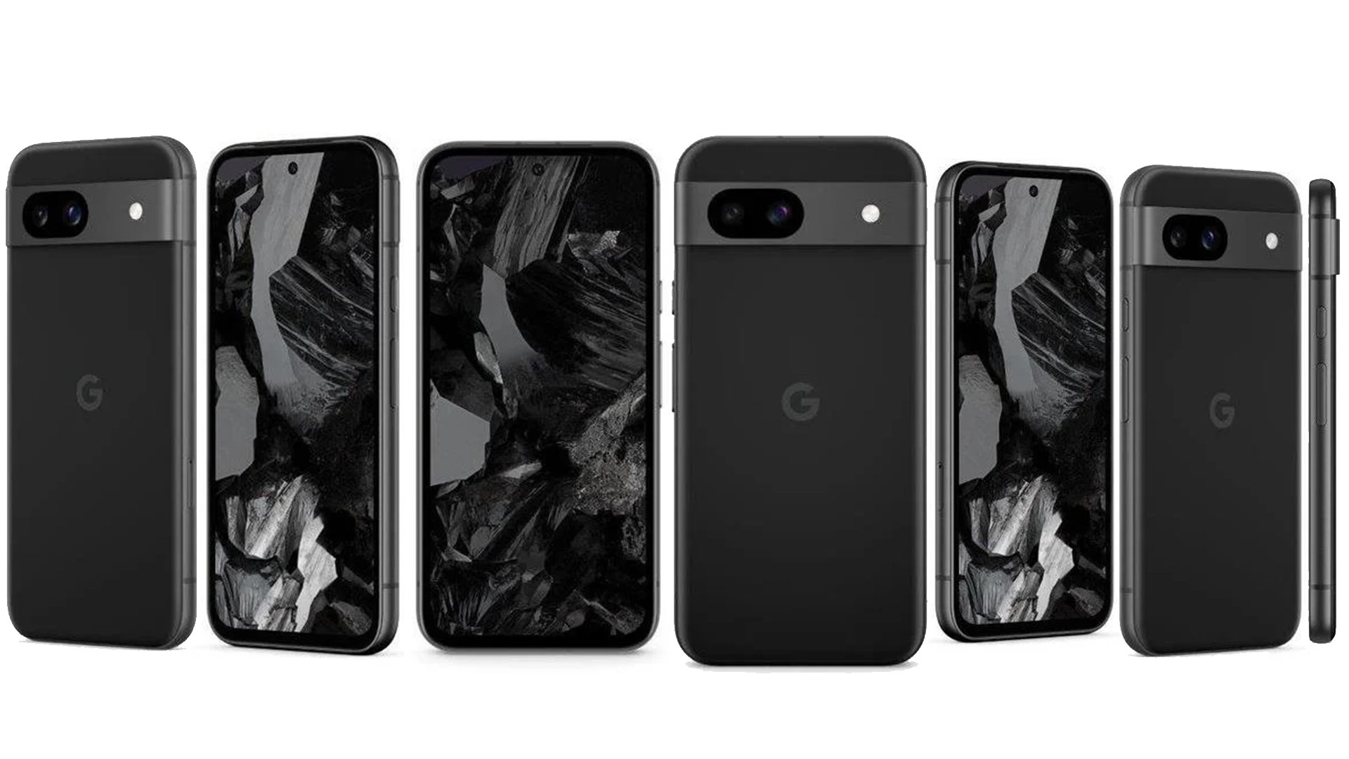 Google Pixel 8a Leaked Render Obsidian