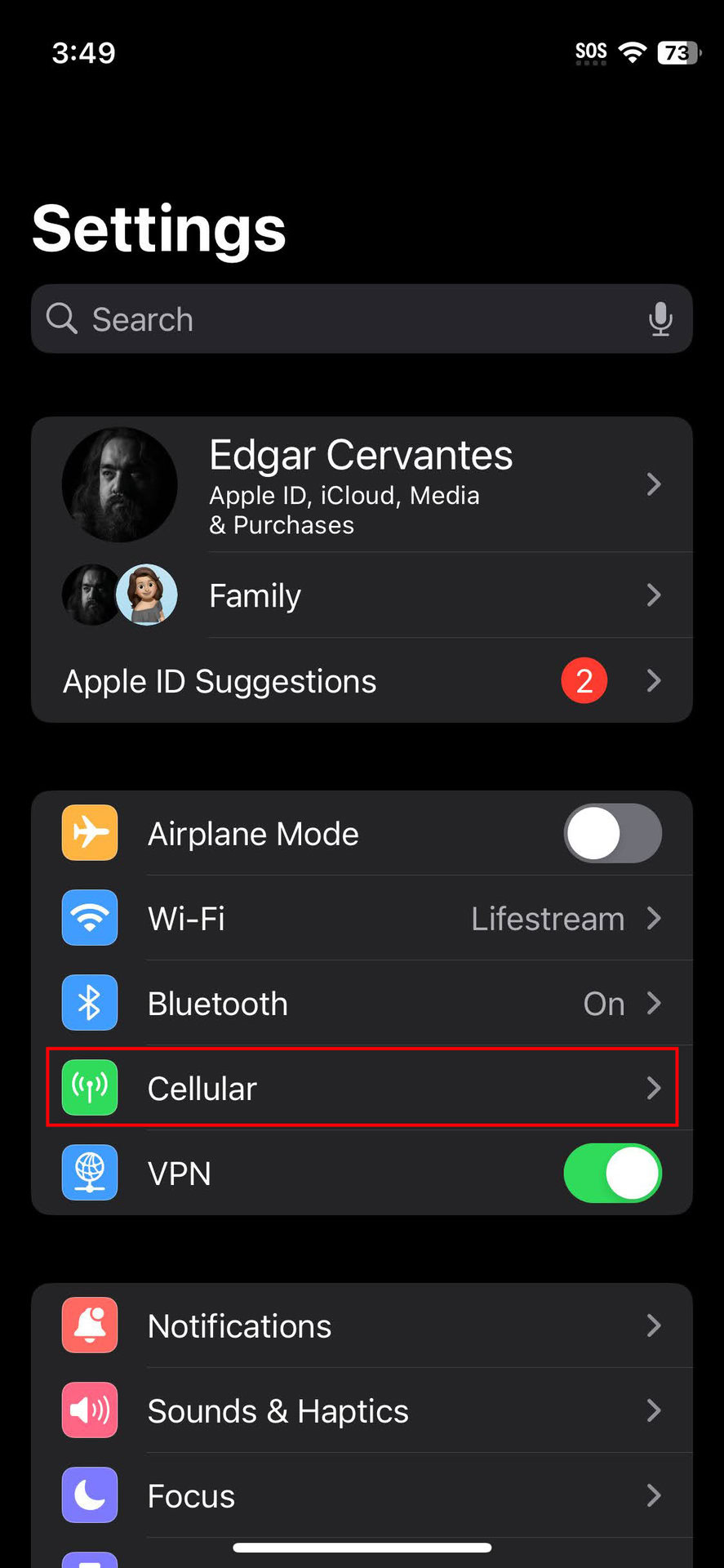 How to activate an iPhone eSIM using a QR code (1)