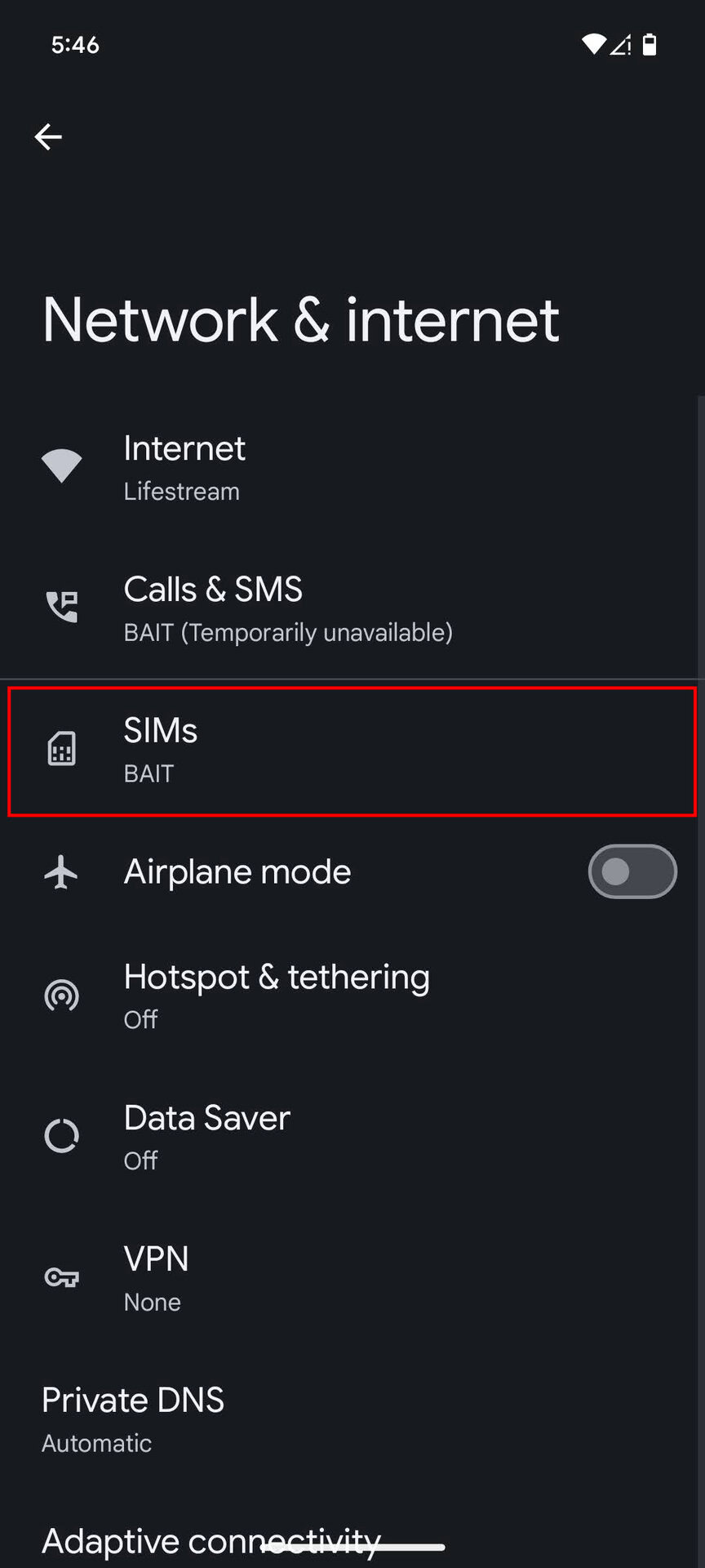 How to convert your SIM card to an eSIM on Android 14 (2)