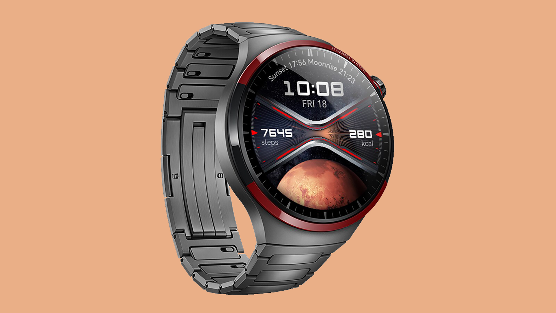 Huawei Watch 4 Pro Exploración espacial Render Hero