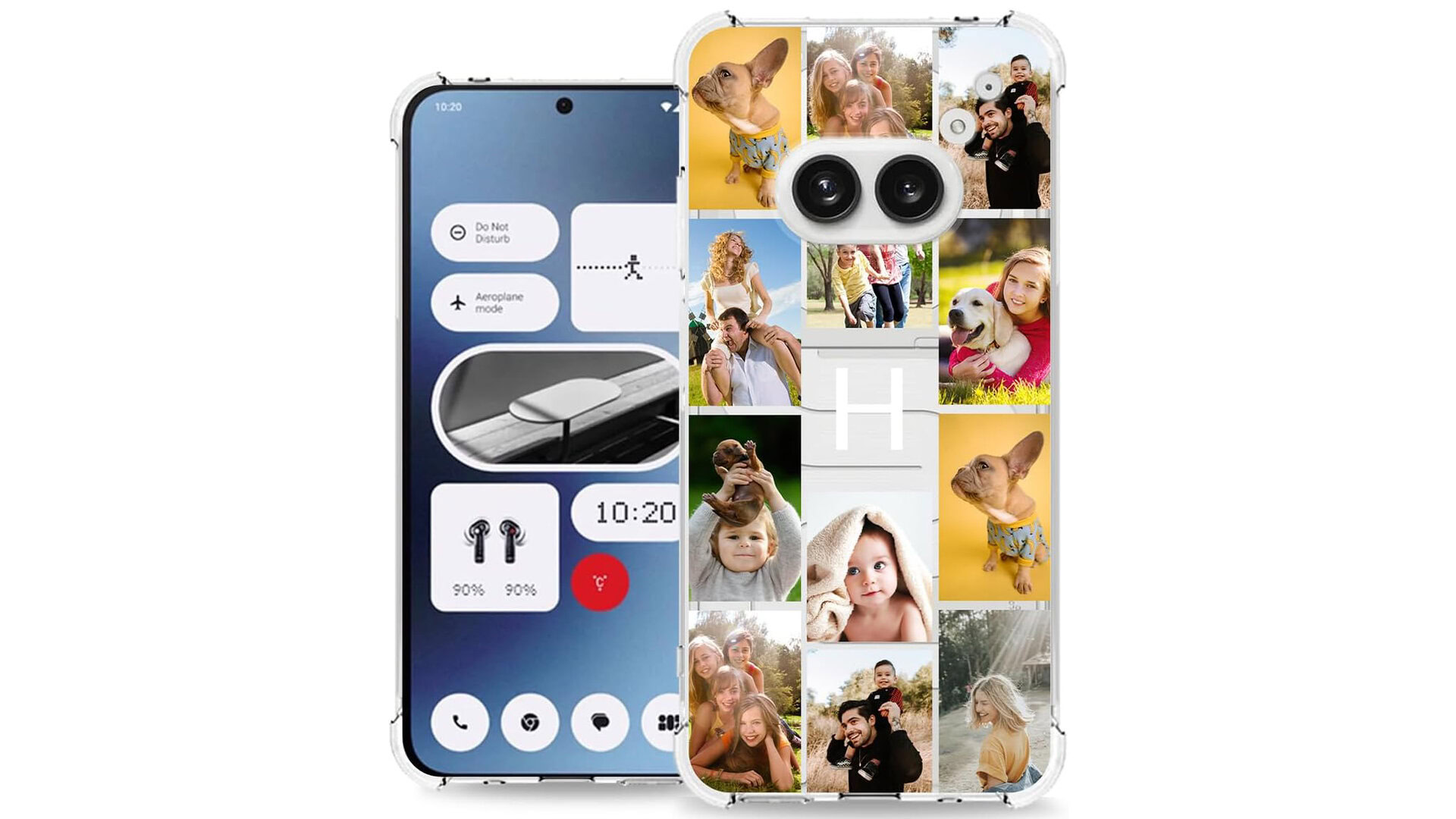 LalatiFy Custom Crystal Clear Case for Nothing Phone 2a