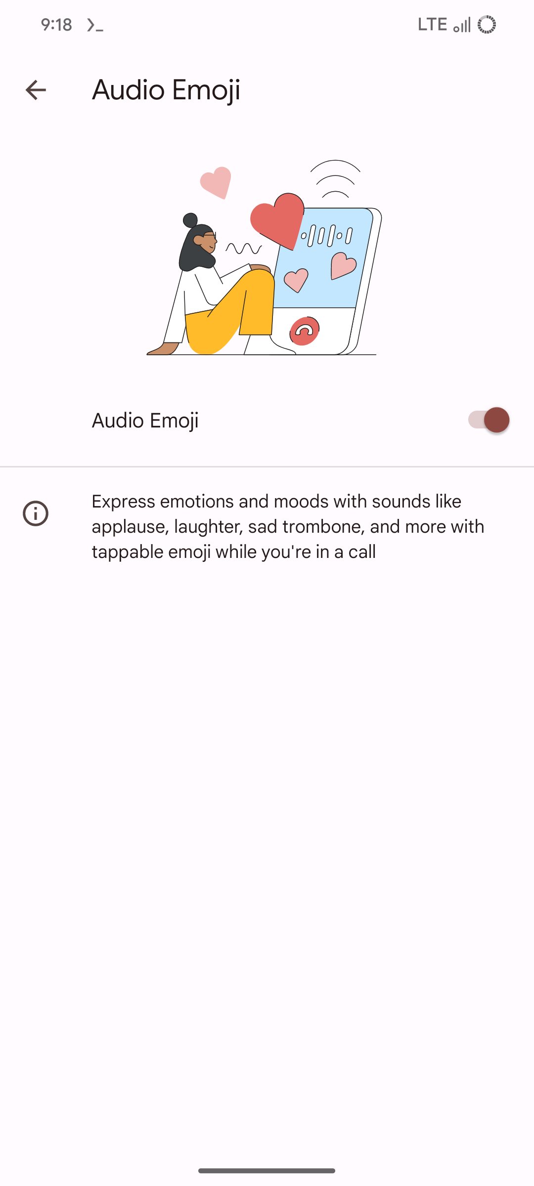 Descripción del Emoji de audio filtrado