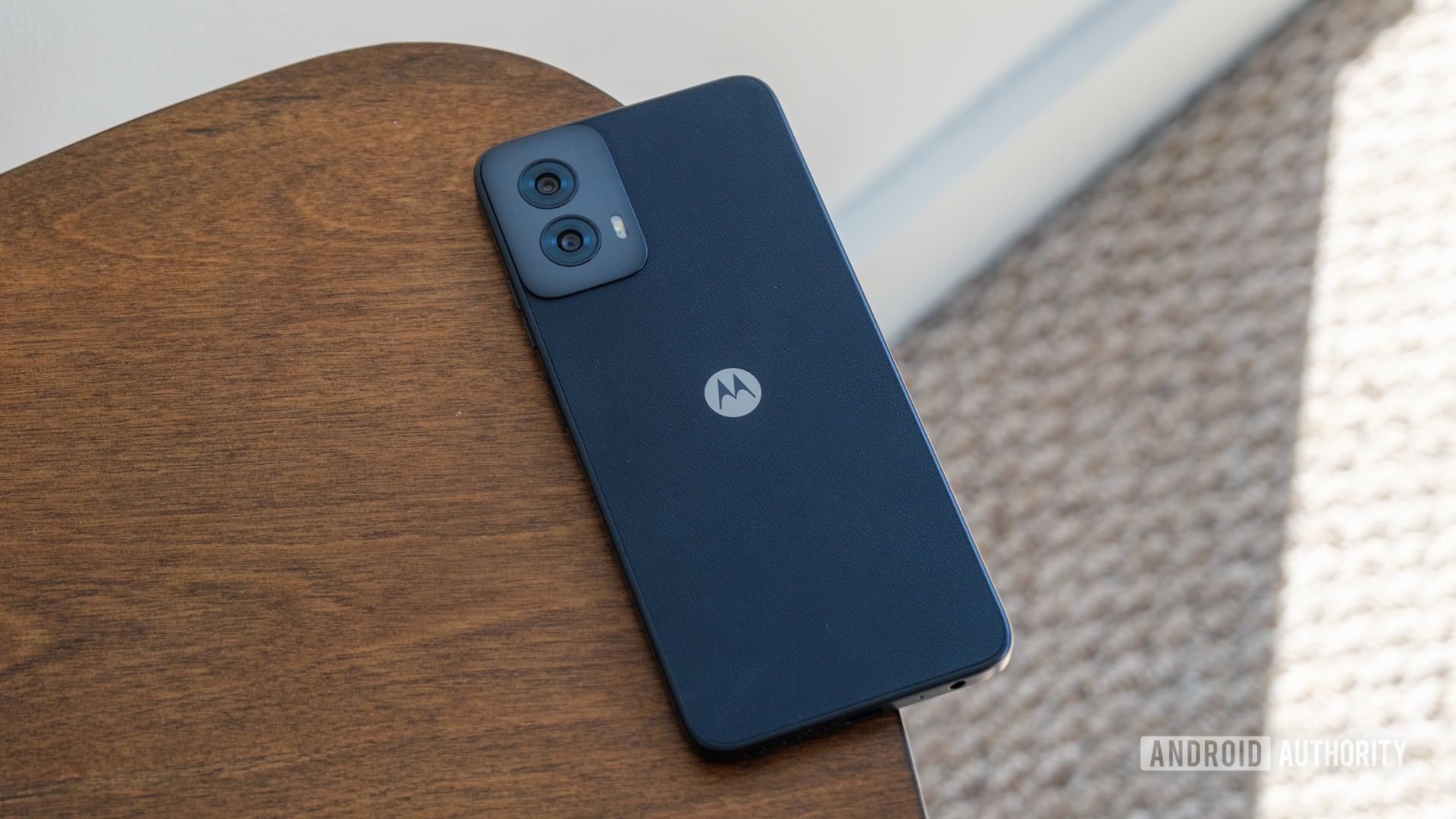 Motorola Moto G Power 5G (2024) laying back panel