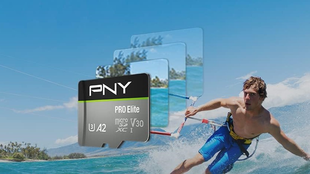 PNY 1TB PRO Elite MicroSD Card Promo Image