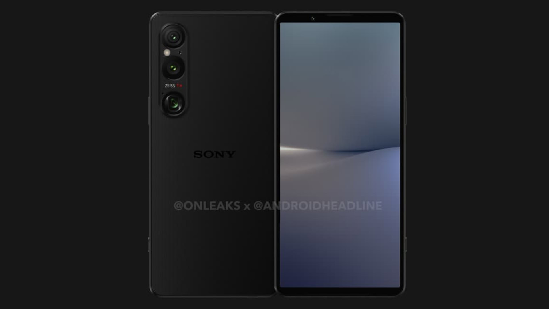 Sony Xperia 1 vi leak renders 2