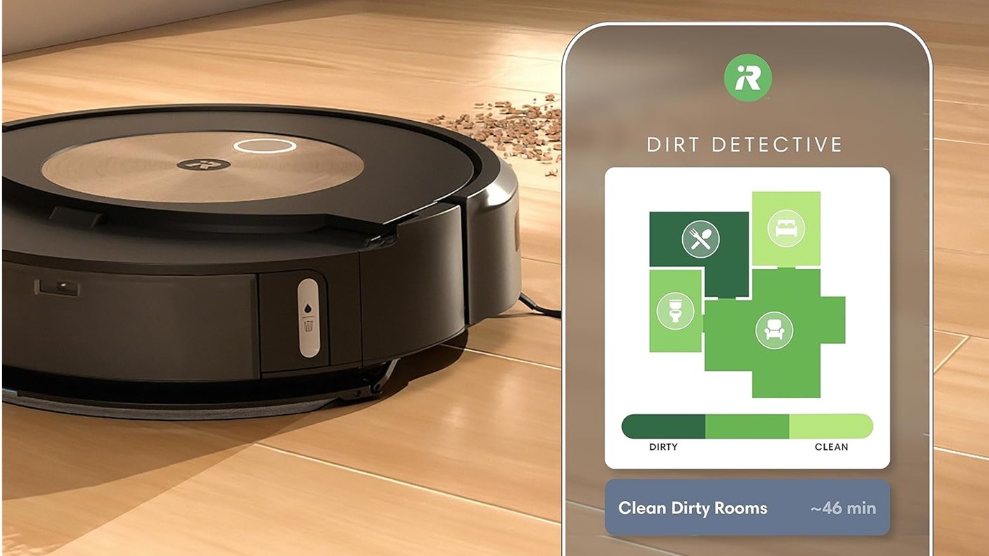 Promotional image of iRobot Roomba Combo j9 Plus
