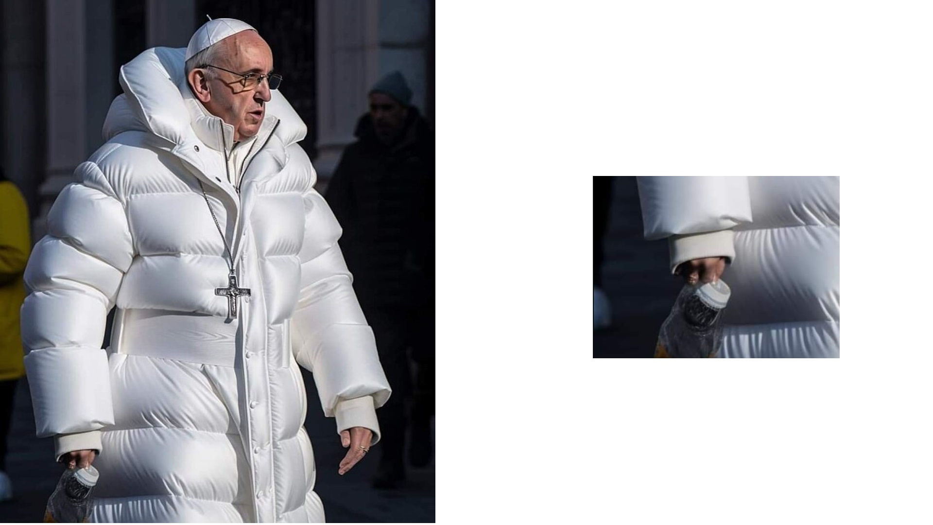 pope francis ai generated image