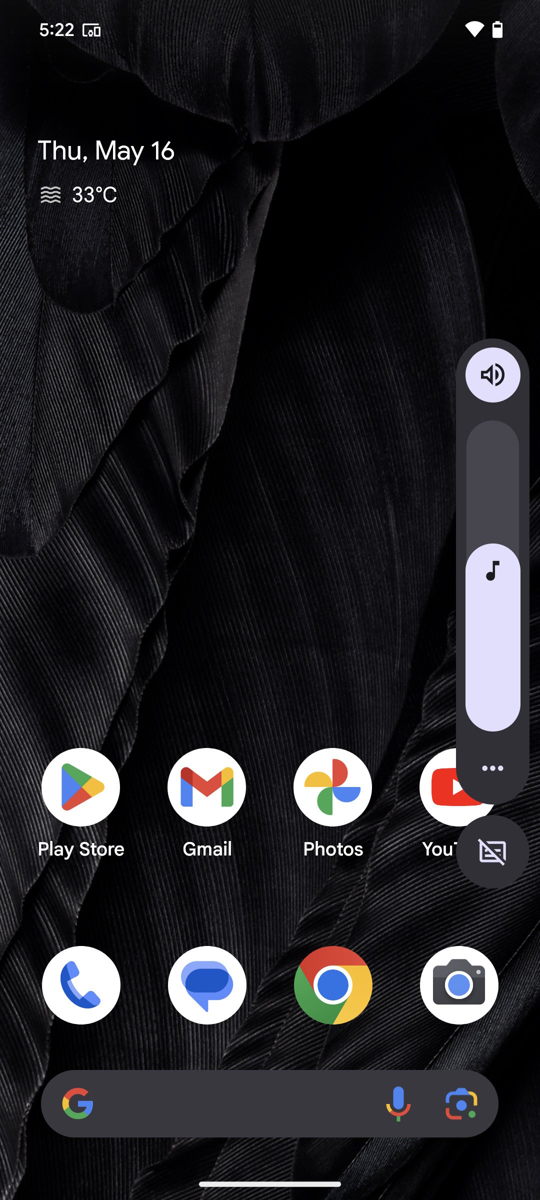Android 15 Beta 1 Volume panel 1