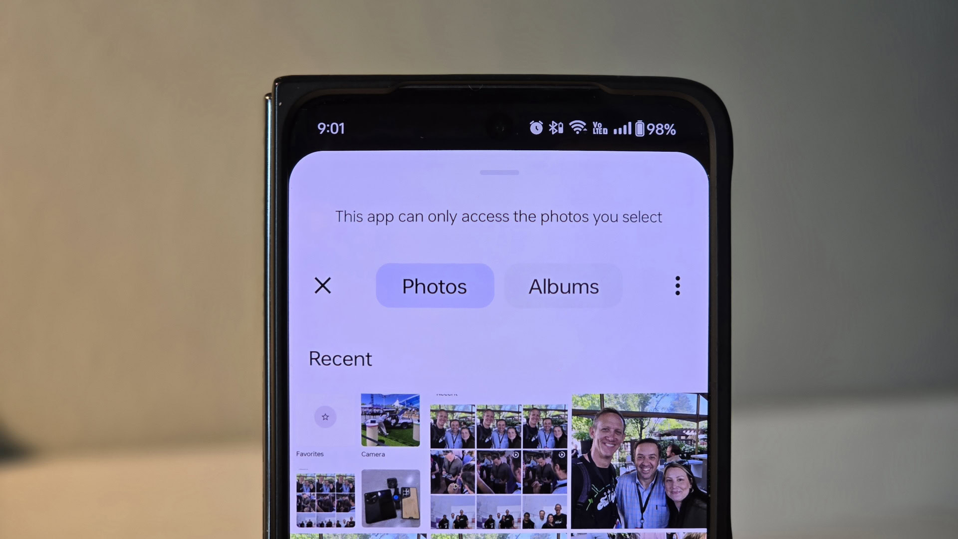 Android Photo Picker hero