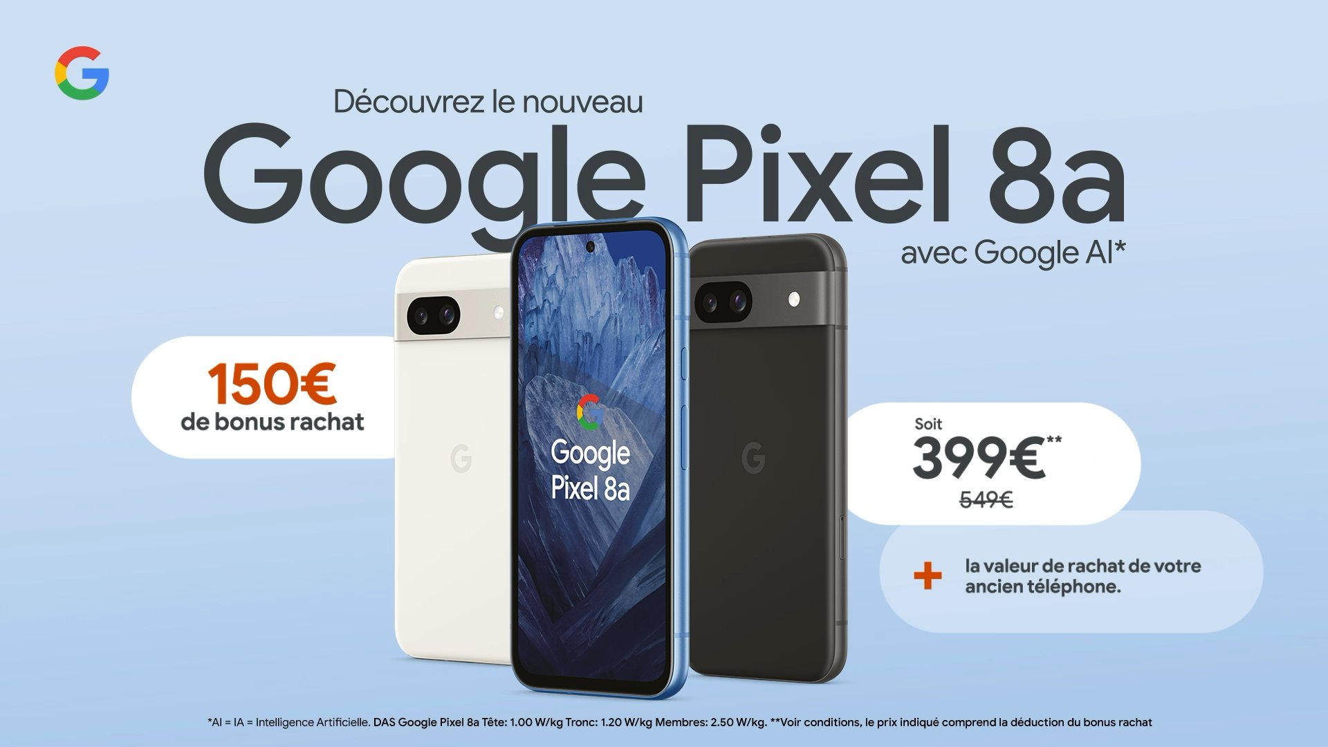 Europese prijzen voor de Google Pixel 8a zijn gelekt