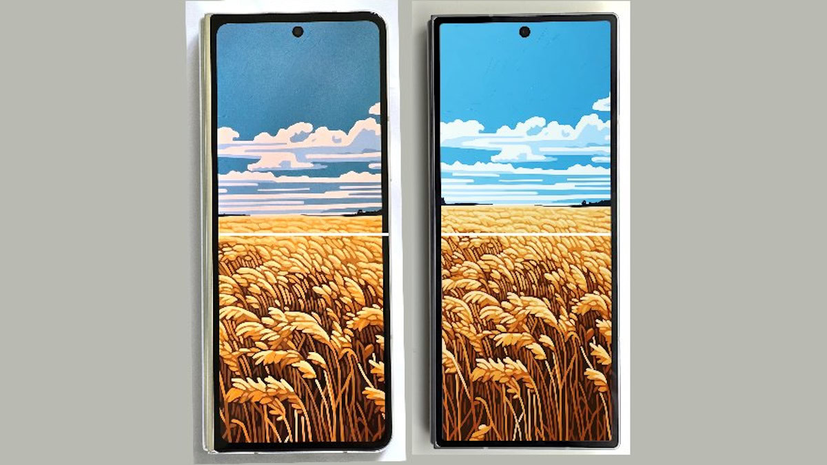Hands on image of Samsung Galaxy Z Fold 5 vs Samsung Galaxy Z Fold 6