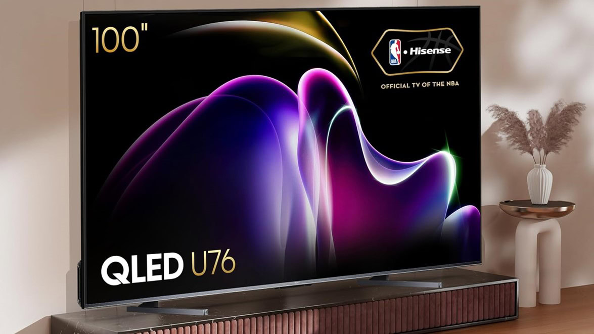 Hisense 100 Inch U7 Series ULED 4K UHD Google Smart TV Promo Image
