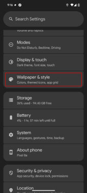 Here's how to change your Android system accent color