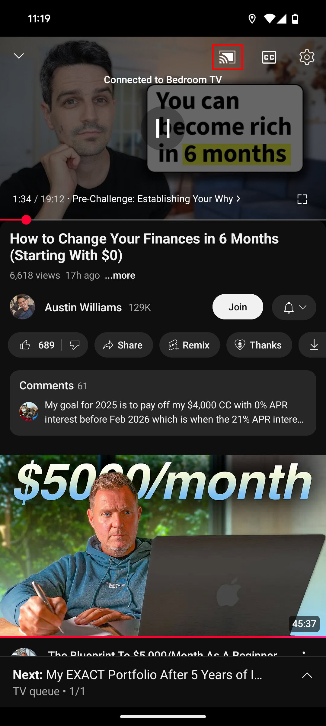 How to stop casting from an Android app 1