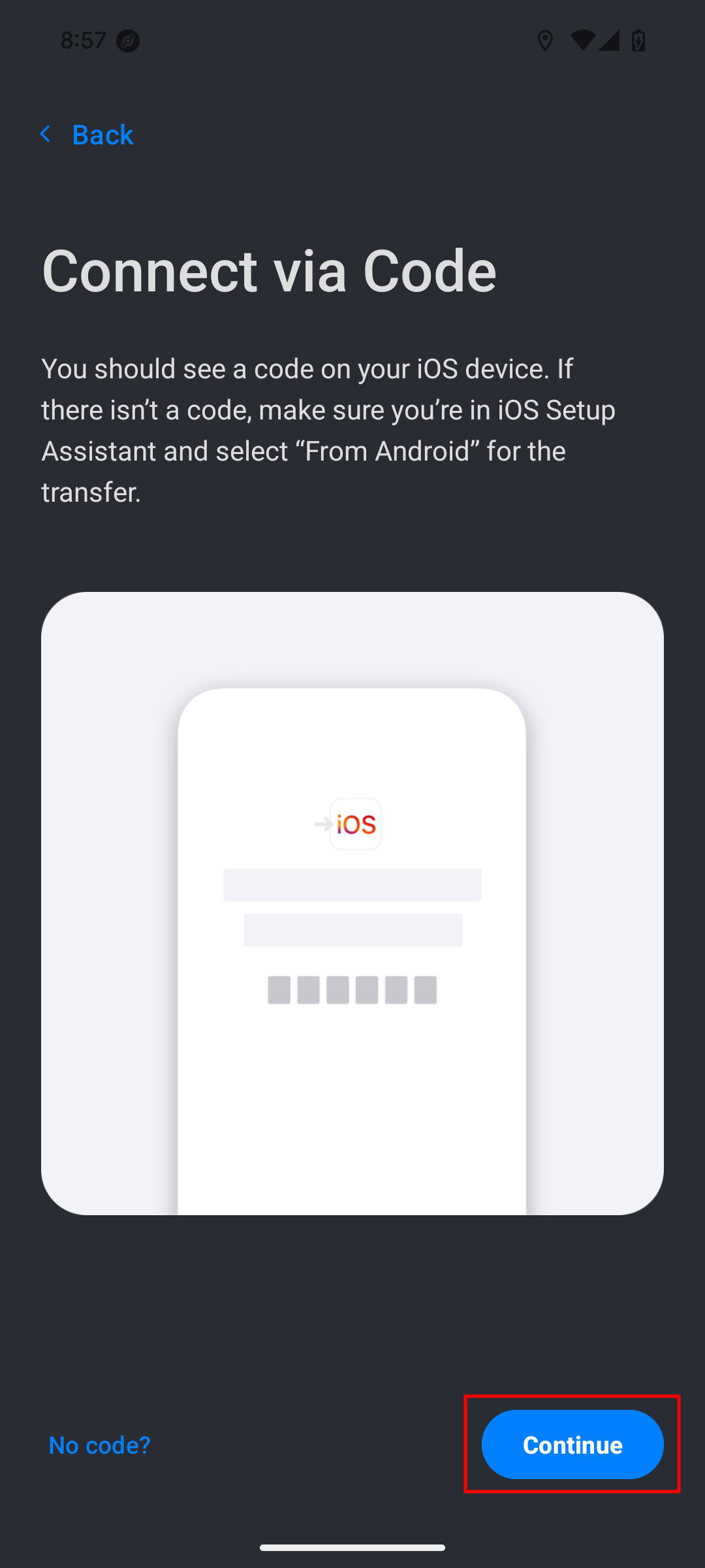 How to use Move to iOS to transfer your contacts from Android to iPhone 4