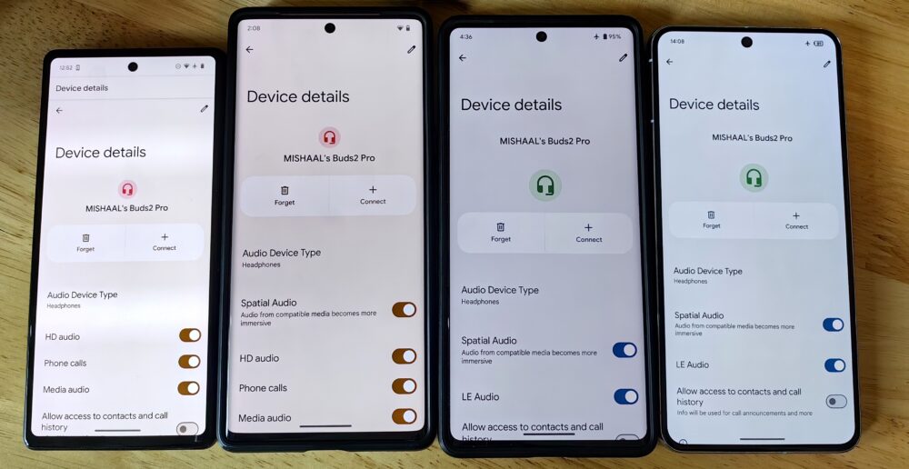Google's Pixel 6 series appears to miss out on Bluetooth LE Audio support
