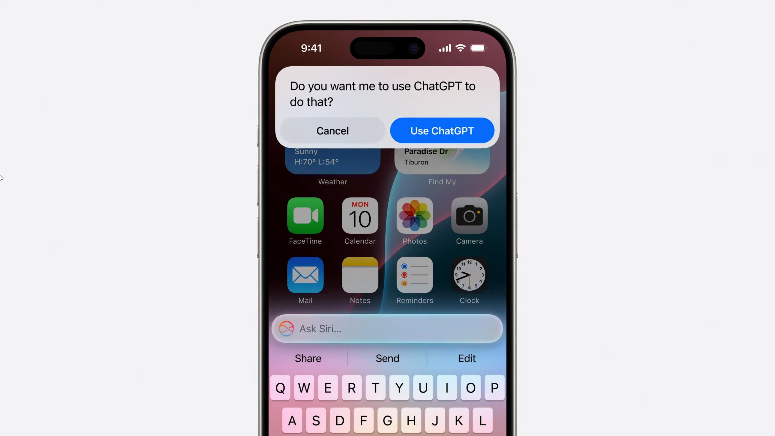 Apple WWDC 2024 siri chatgpt 1
