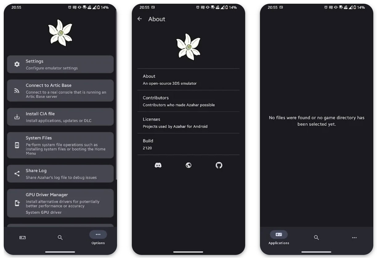Azahar Emulator screenshots photo - Best Nintendo 3DS emulators