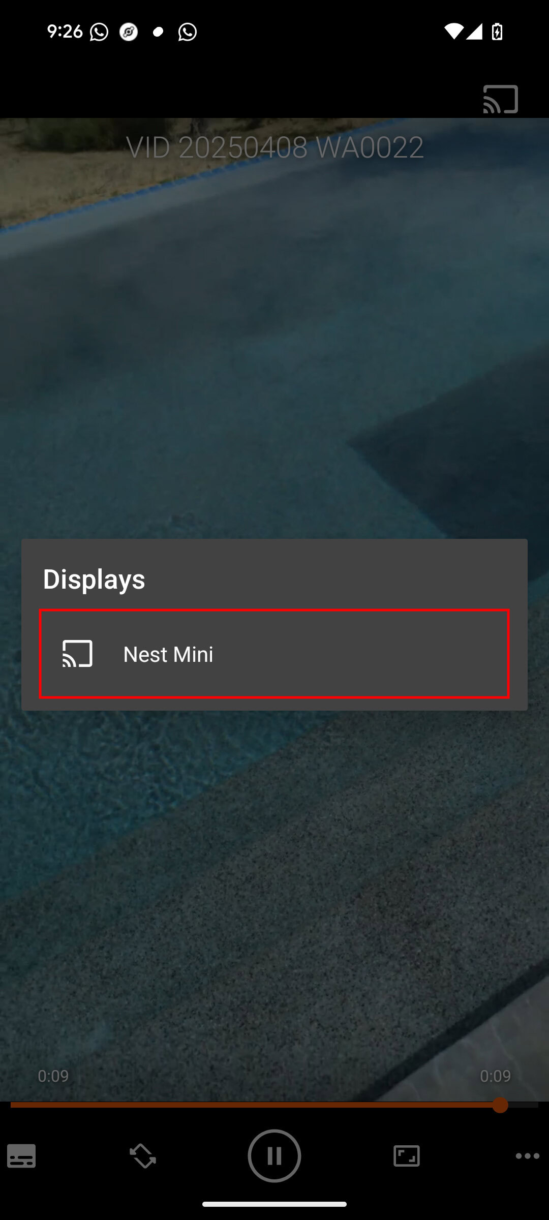 How to cast VLC to Chromecast from the Android app 2