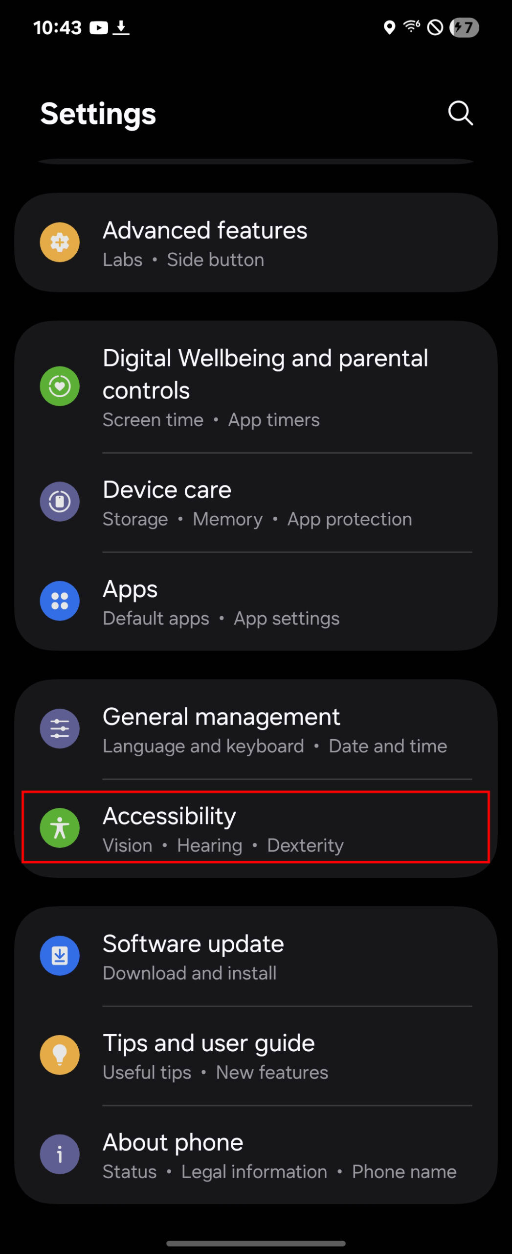 How to enable RTT on Samsung phones 1