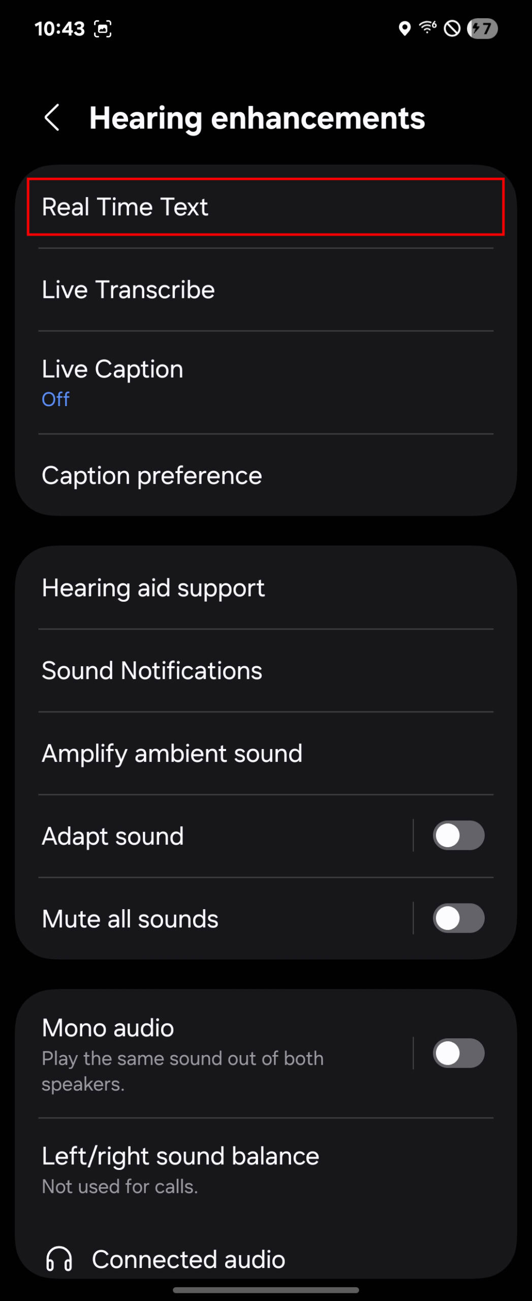How to enable RTT on Samsung phones 3